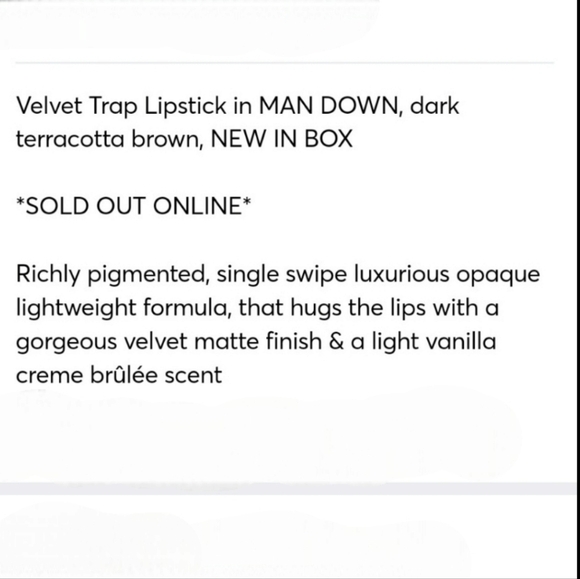 Jeffree Star Velvet Trap Lipstick Color Man Down - Picture 6 of 9